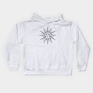 Vintage sun Kids Hoodie